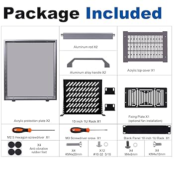 Amazon | GeeekPi 4Uサーバーキャビネット、ネットワーク