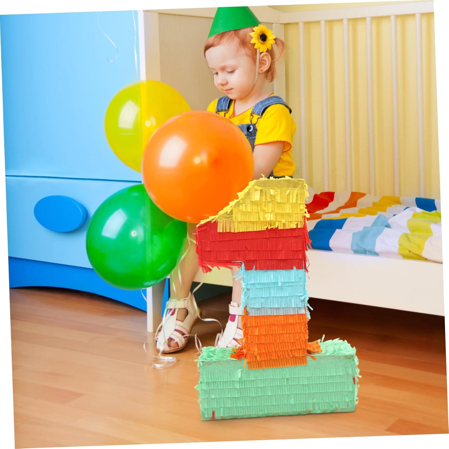 Three Pinata Filled Plaything for Birthday Party Bridal Shower Eid Celebration Fun Game Decoration