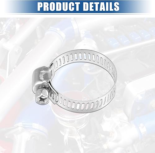 Miniatura 6 de uxcell 1 Unidades 0.866 in ID silicona tapa de refrigerante con abrazadera para calentador de refrigerante derivación vacío puerto de agua negro