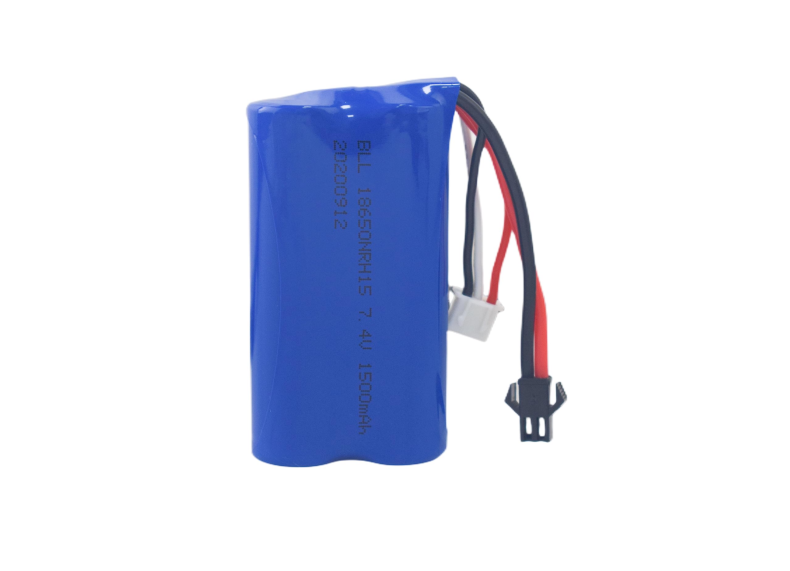 XPJBKC 2 stuks Li-Ion-accu, 7,4 V, 1500 mAh, auto-accu