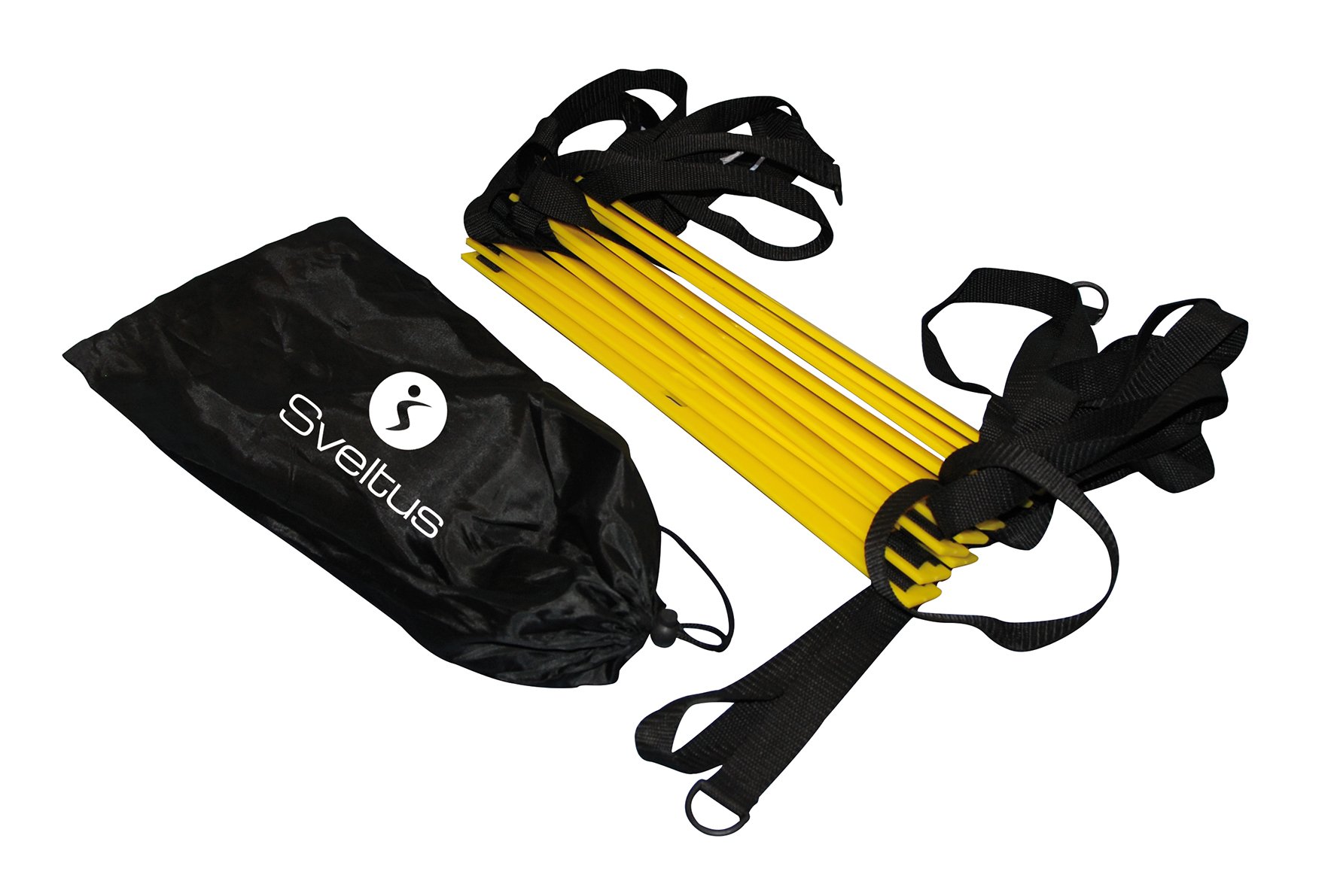 Scaletta Agilità Fitness 2.2mt | 6 Ostacoli 15.2cm Per Allenamento Coordinazione E Speed - Foto 9