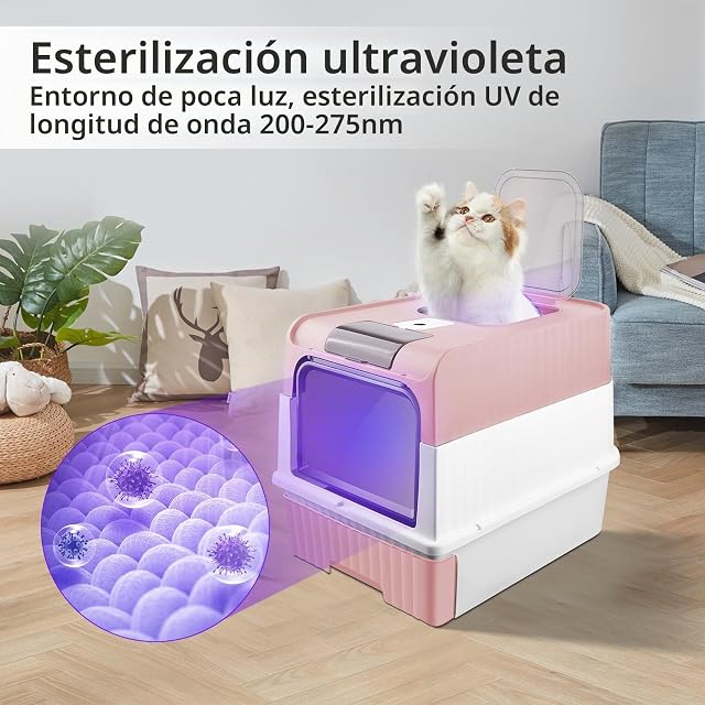 Foto 4 de 8 de Aseo para gatos autolimpiante automático para gatos y conejos