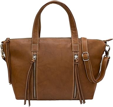 zippered satchel