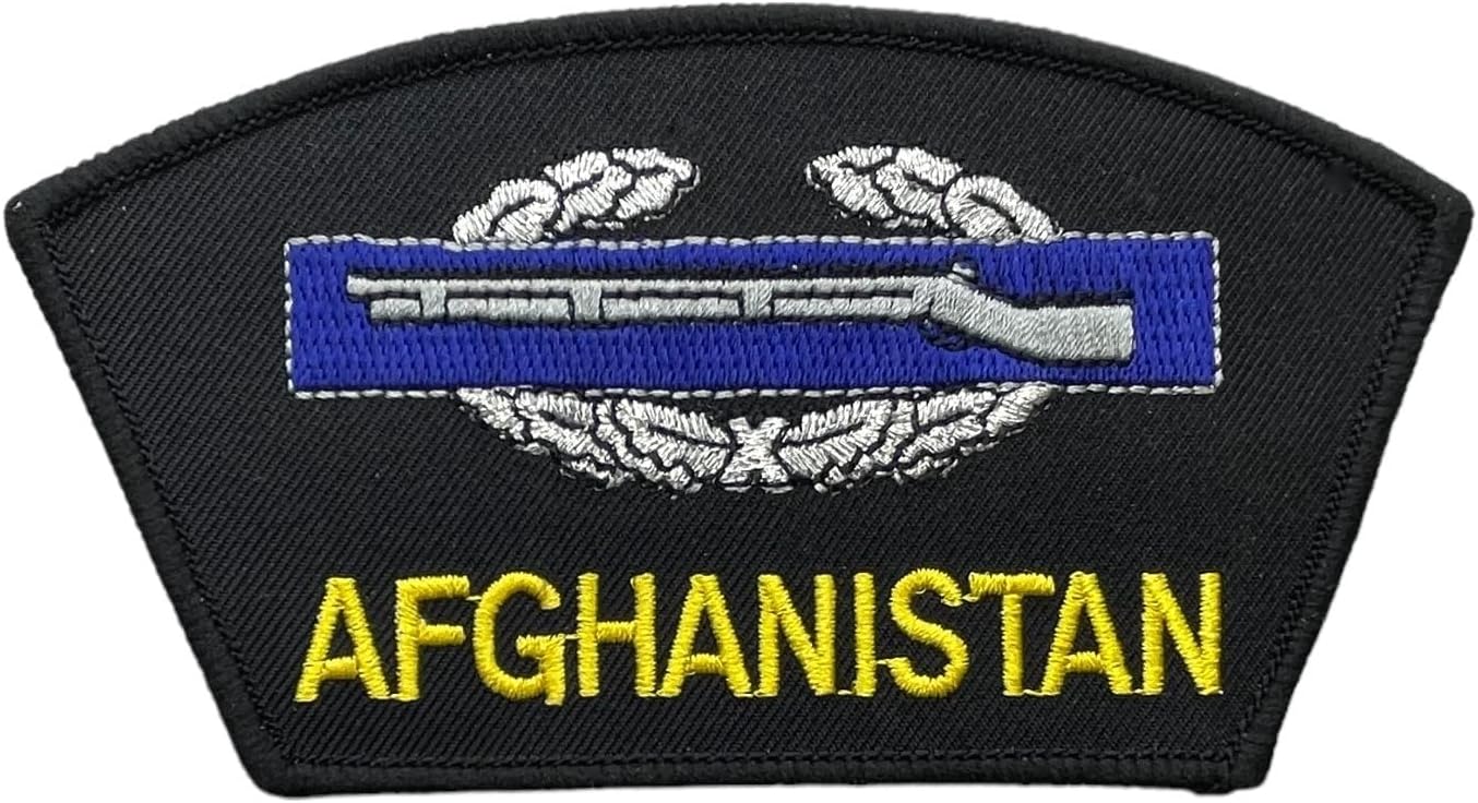 Afghanistan CIB Combat Infantry Veteran 5" Embroidered Patch HMC1799 F1D21R
