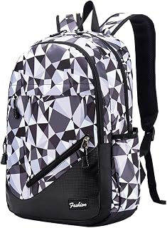 [gfSDAasa] バックパック、 Geometric Patterns Laptop Backpack