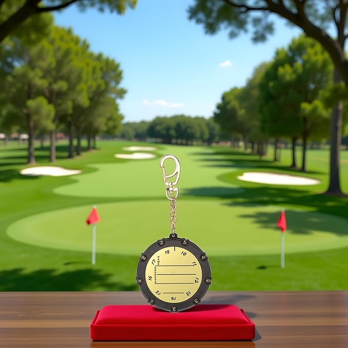 Contador de Puntuación para Golf 18 Hoyos con Llavero miniatura 6