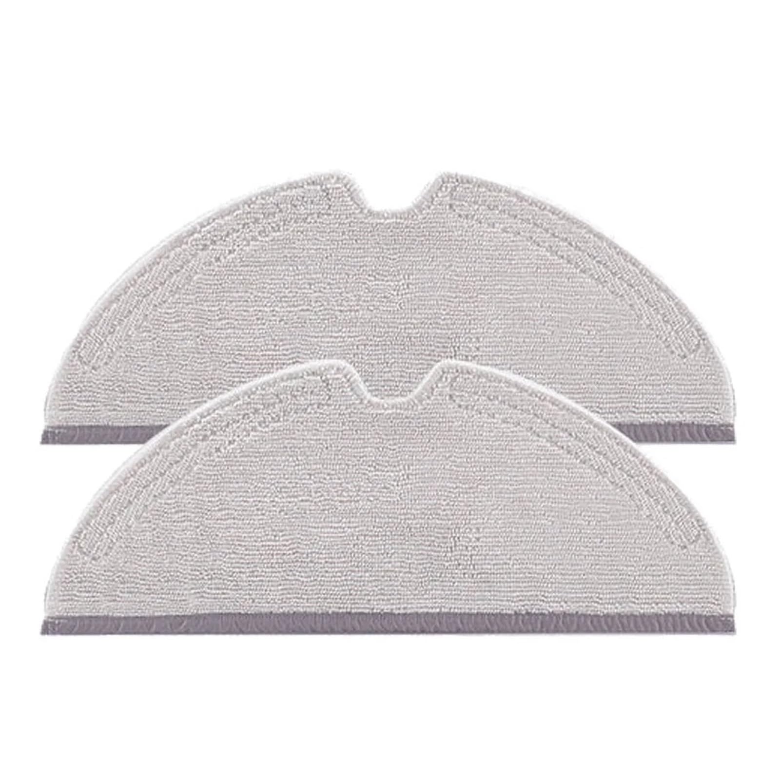 Compatible for Roborock，S5 Max Accessories Mop Rag S6 Pure S6 MaxV S51 S50 S55 S4 Q8 Max Q5 Pro Q7 Max Washable Mop Cloth(2pcs)