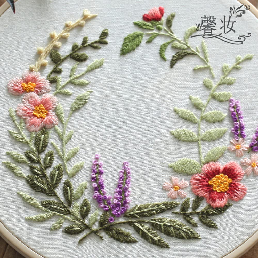 Kit Punto Croce Paesaggio Giapponese Autunnale - 40x50 Cm, Per Principianti E Appassionati