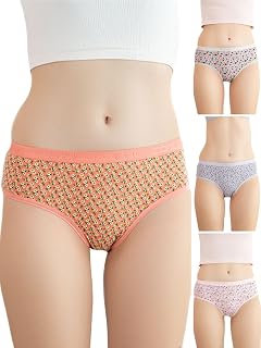 Lux Cozi for her Outer Elastic Hipster 100% Cotton Panty Set for Women | Cotton Panty for Women | Underwear for Women |Hip... Price In India