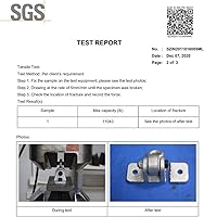 Vista 3 de BETOOLL Colgadores resistentes para columpios Juego de accesorios para columpios Parque infantil Porche Sets de madera para interior y exterior Set