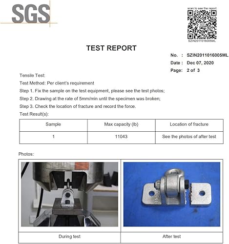 Miniatura 9 de BETOOLL HW9015 Set de 2 colgadores resistentes para hamaca para sets de madera parque infantil porche interior exterior y ganchos de cierre