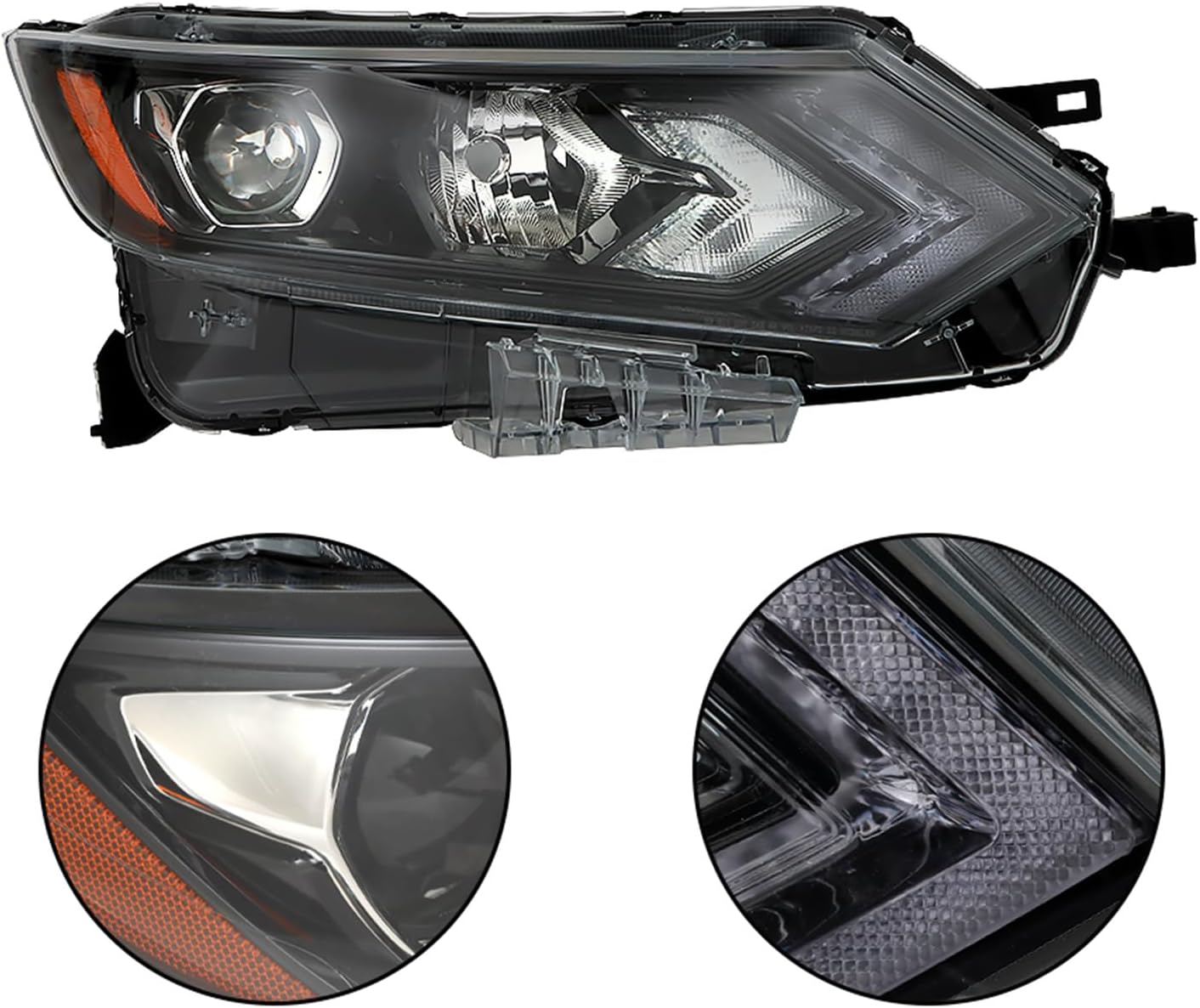 260106MR0A Headlight Assembly Replacement for 2020 2021 2022 Rogue Sport Headlamp Right Side