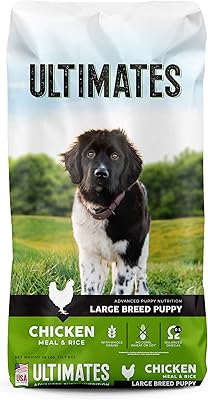 Ultimates Large Breed Puppy Chicken Meal & Rice Dog Food, 28 lb