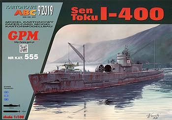 Amazon | GPM 1:100 日本海軍 潜特型 伊-400（紙模型