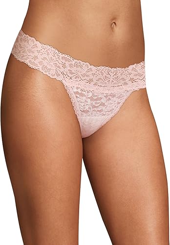 Maidenform Tanga de encaje Dream para mujer