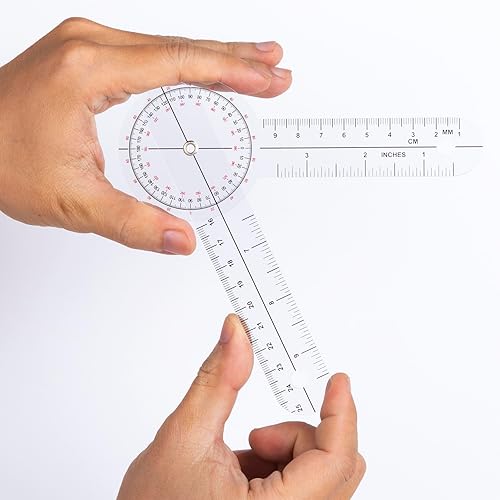 Vista 40 de Goniómetro 12 pulgadas, 360 grados (plástico)