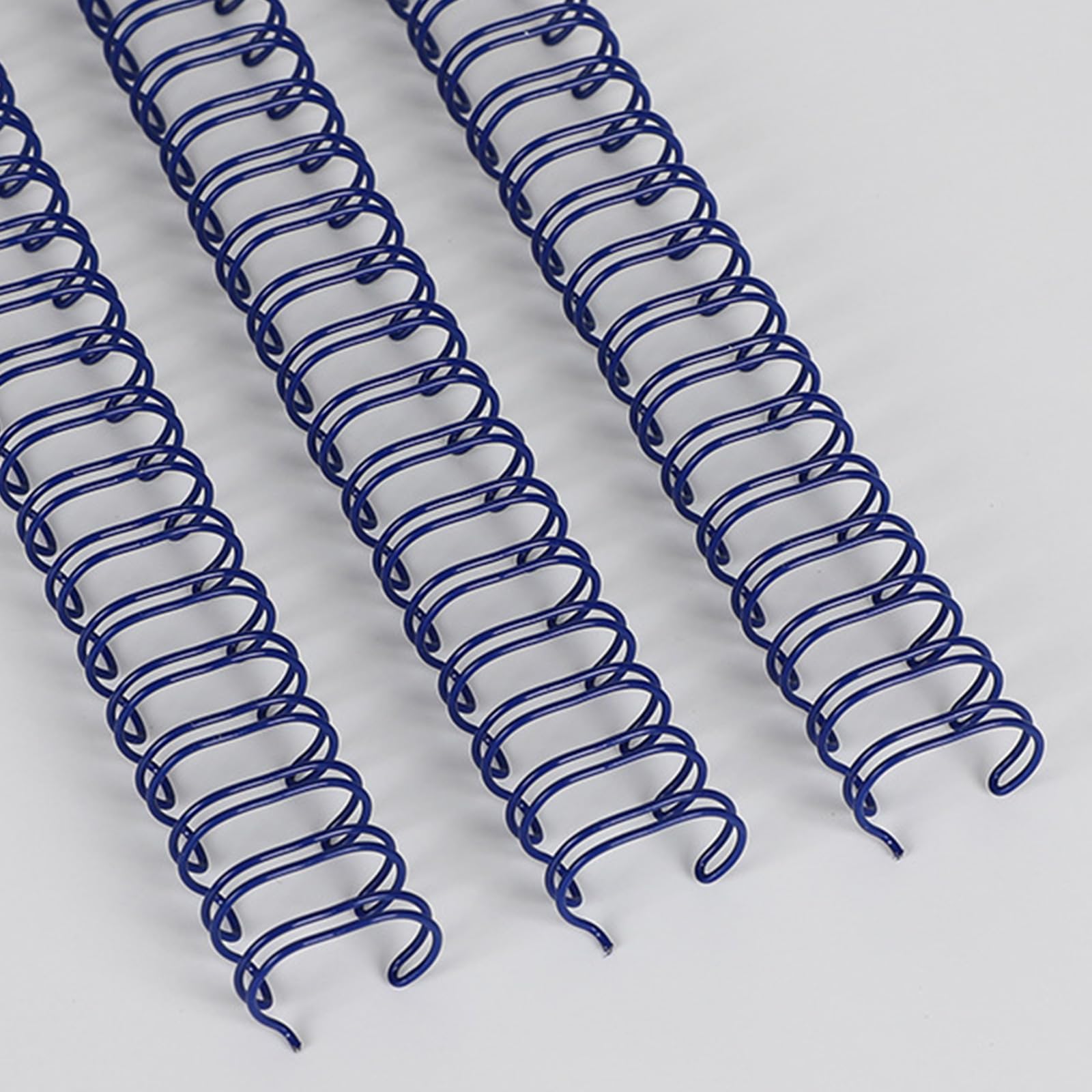 Lot de 100 anneaux de reliure professionnels en métal robuste pour fournitures scolaires 23 trous, 24 trous ou 34 trous