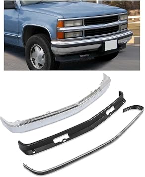 ECOTRIC Front Bumper Face Bar and Bumper Trim and Lower Air Deflector