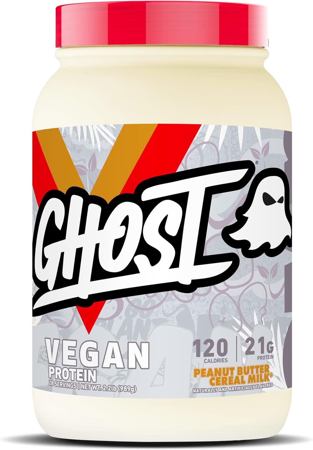 GHOST VEGAN PROTEIN PEANUT BUTTER CEREAL MILK 2.2LB