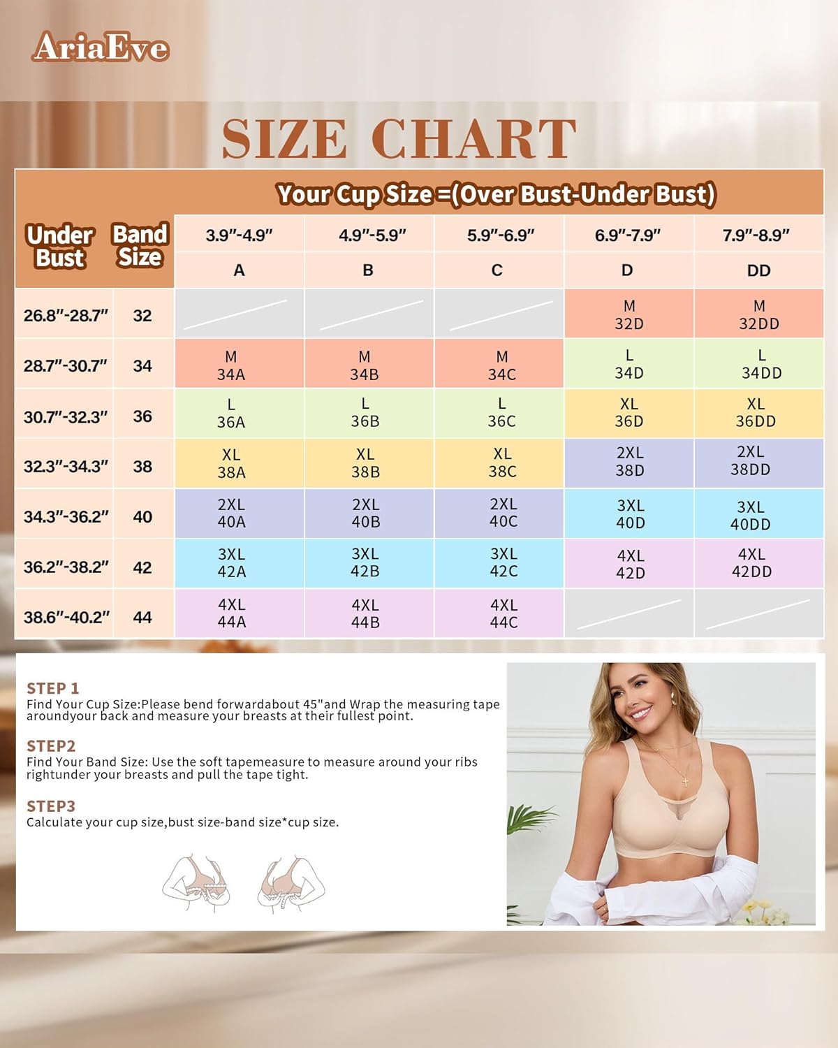 Jelly Bras for Women No Underwire Wireless Seamless Bras Full Coverage Comfortable Bras Everyday Bra - Image 6