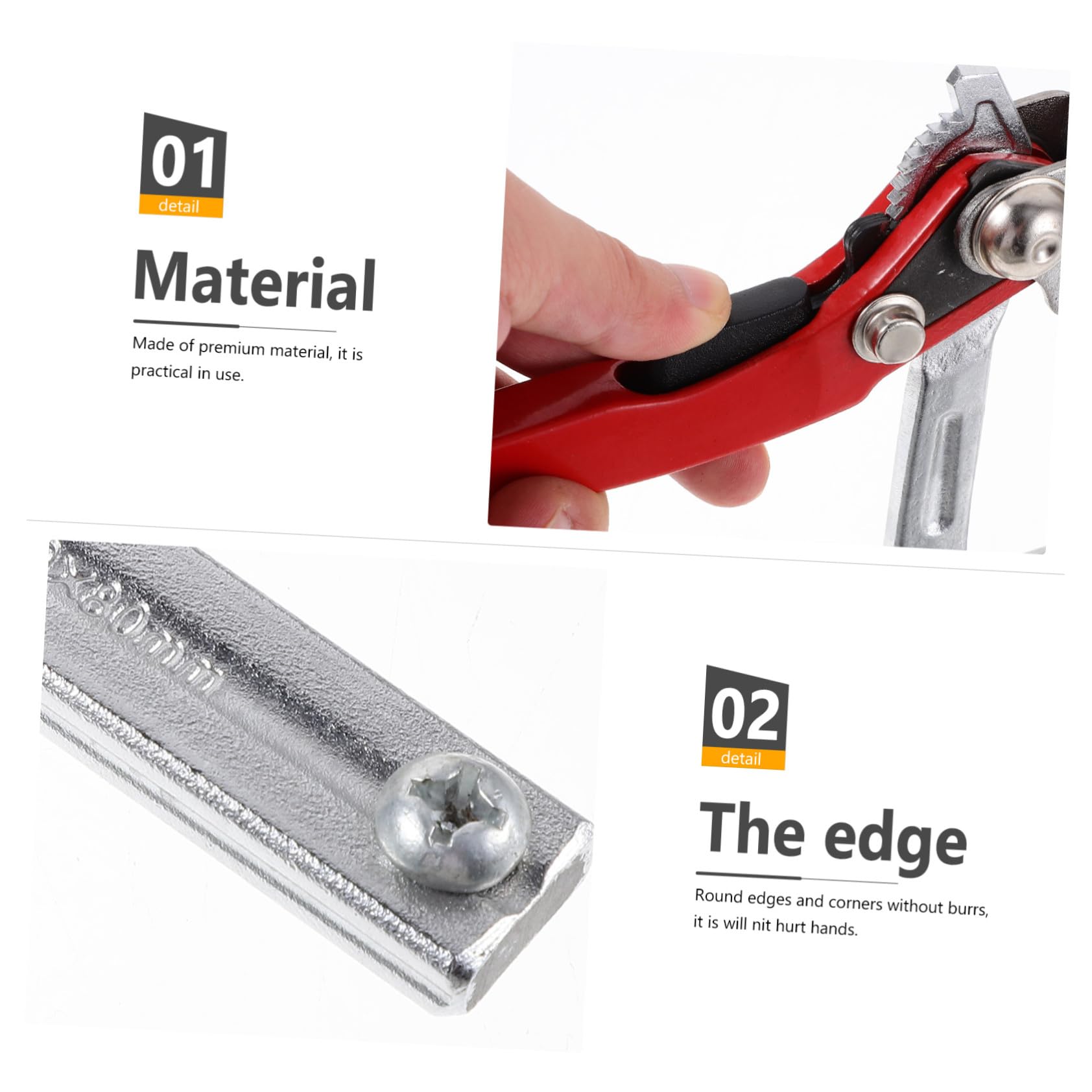 Angoily Serre-joint Fixe pour Travail Pince Fixe Pince Auxiliaire Couleur Aléatoire