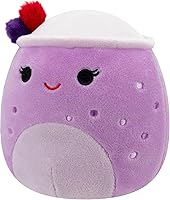 Vista 2 de Squishmallows Batido original de bayas Vie de 5 pulgadas - Peluche oficial de Jazwares