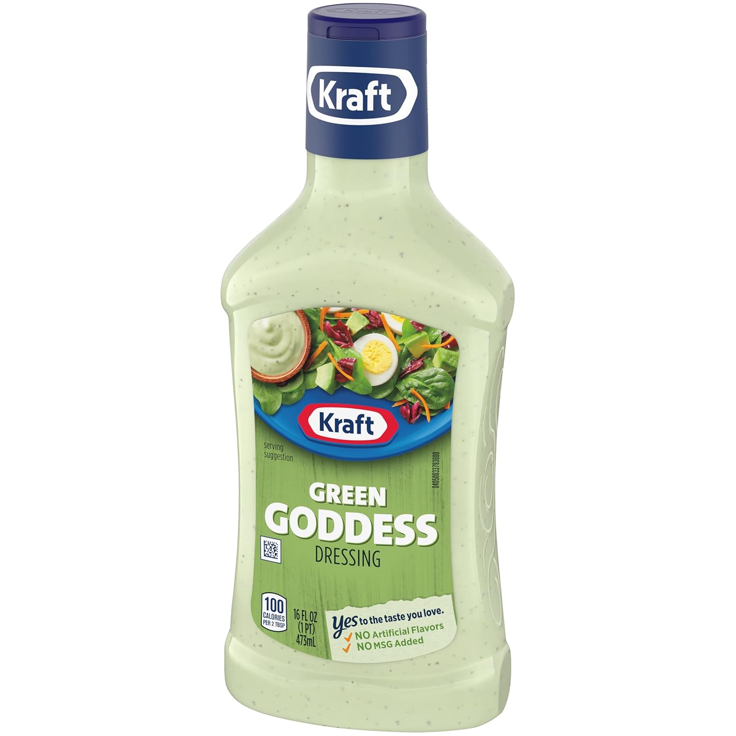 Kraft Green Goddess Salad Dressing (6 ct Pack, 16 fl oz Bottles)