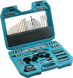 Makita P-90370 - Set di accessori per trapano e punte Pro, 120 pezzi, colore: Verde