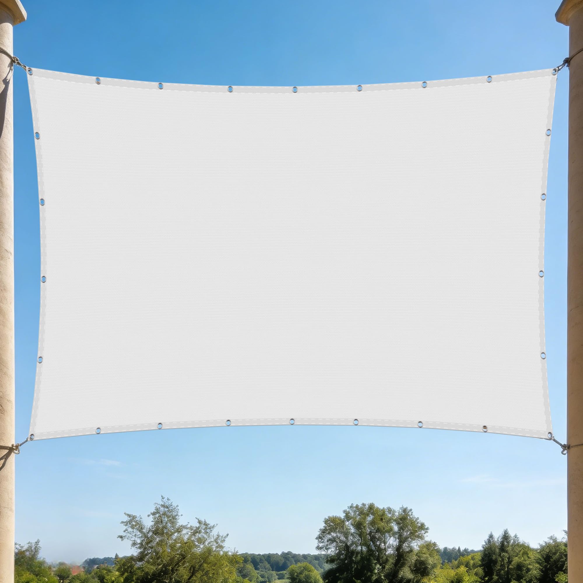 Voiles d'ombrage étanche pour ombrager la terrasse et le balcon