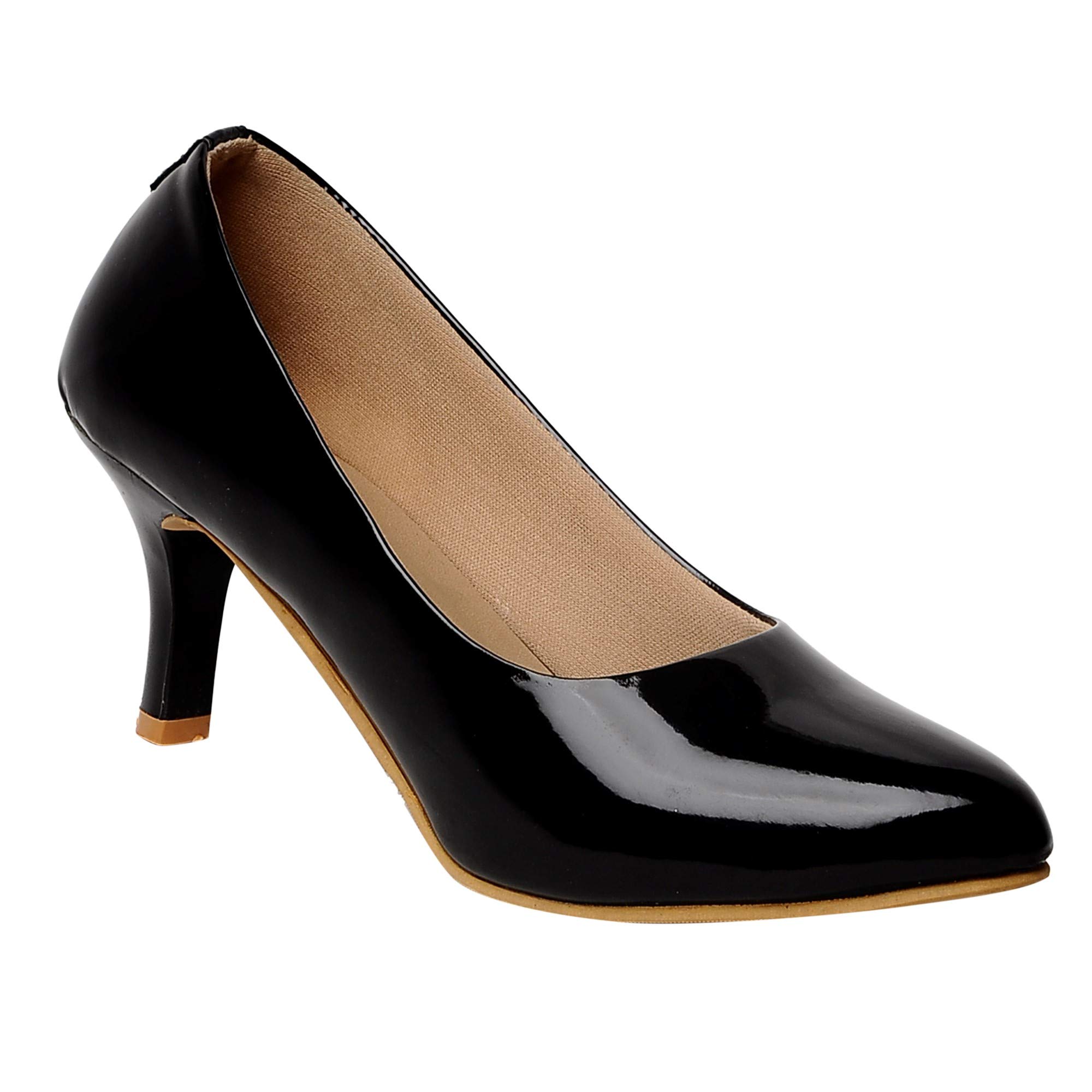 Feel it Comfortable Casual/Formal Ballerina for Womens & Girls E-112-BLACK-40 (B07TTMB5NZ) Amazon Price History, Amazon Price Tracker