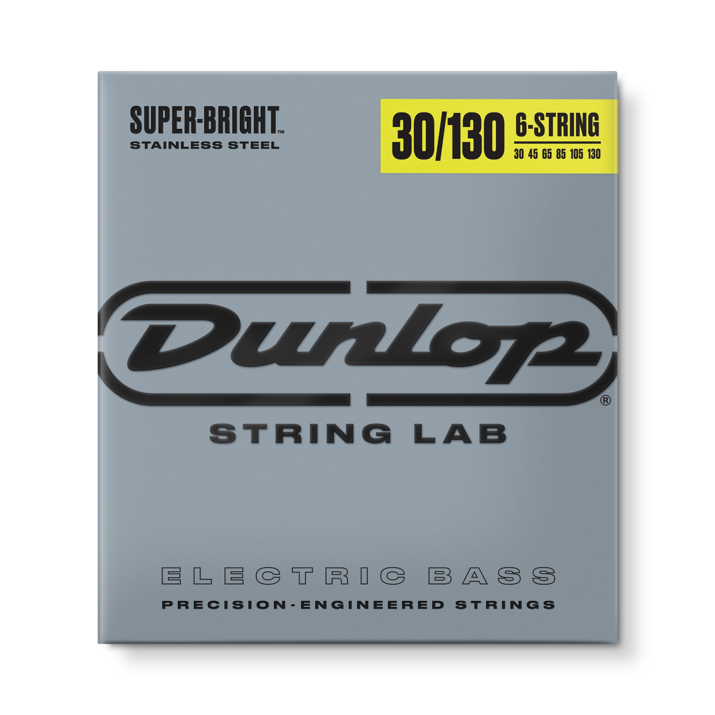 JIM DUNLOP - DBSBS30130 - Bass-Saiten - Super Bright Medium 6 Saiten 30-45-65-85-105-130