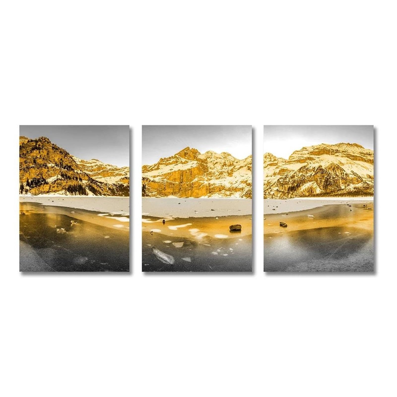 Tableau d'art mural pour salon lumineux format 40x50cm