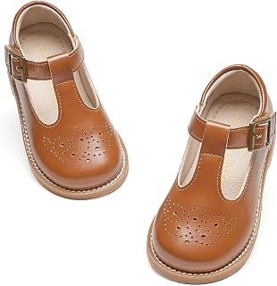 Kiderence Flache Abendschuhe für Mädchen, Schul-Oxford-Schuhe, Marry Jane (Kleinkind/Kleinkinder)