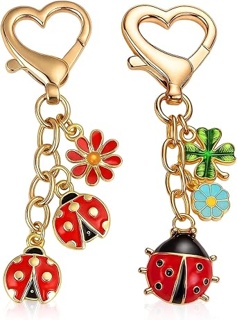 CZFSWT 2Pcs Keychain Accessories, Cute Keychains for Women, Keychain Pendant Suitable for Decorative Handbags, Decorative Keys