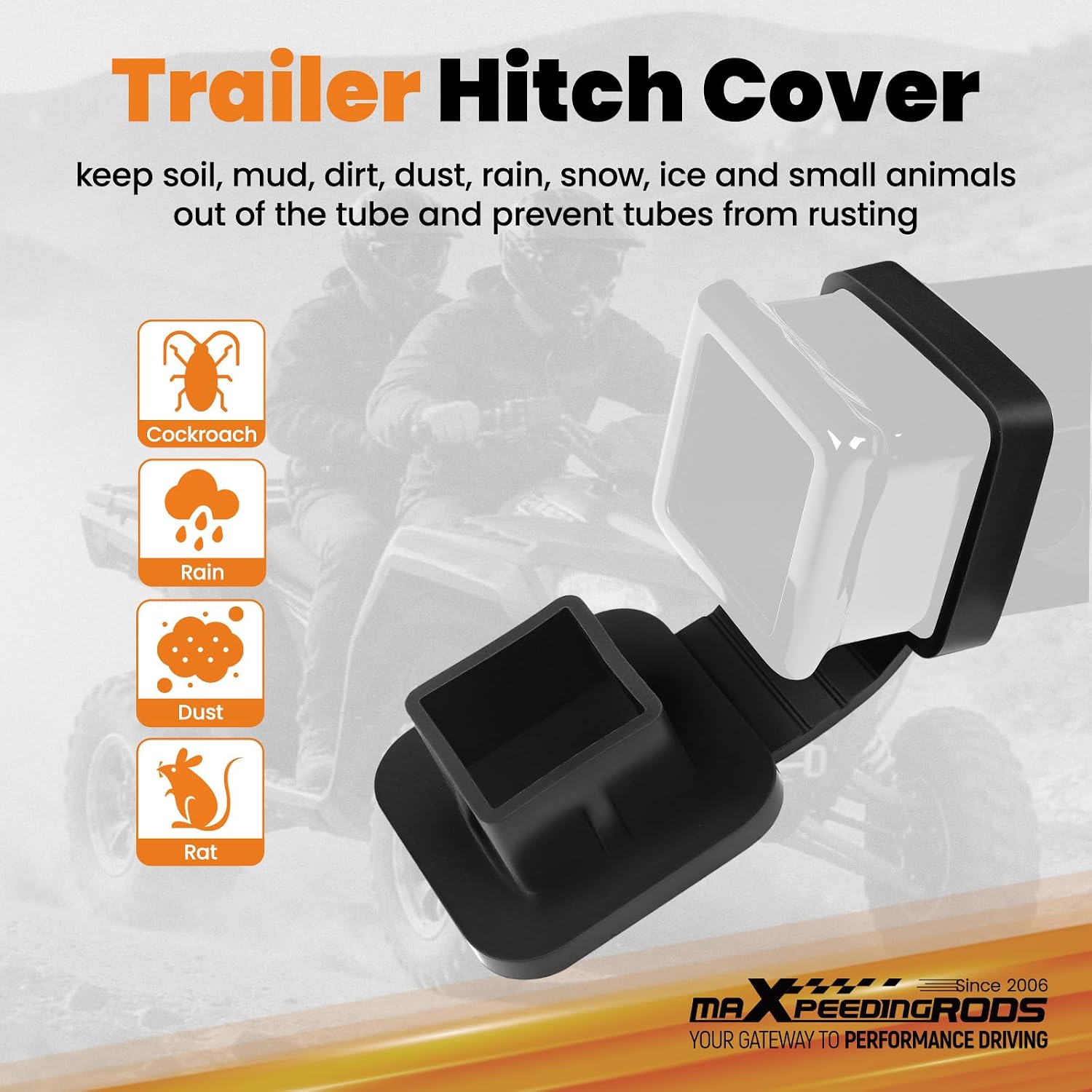 maXpeedingrods Tow Hitch for Polaris Sportsman 450 HO 570 2014–2025