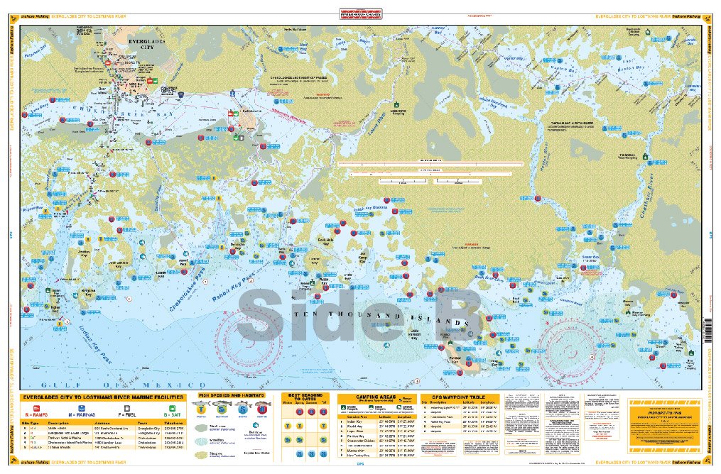 Waterproof Charts 39F Everglades