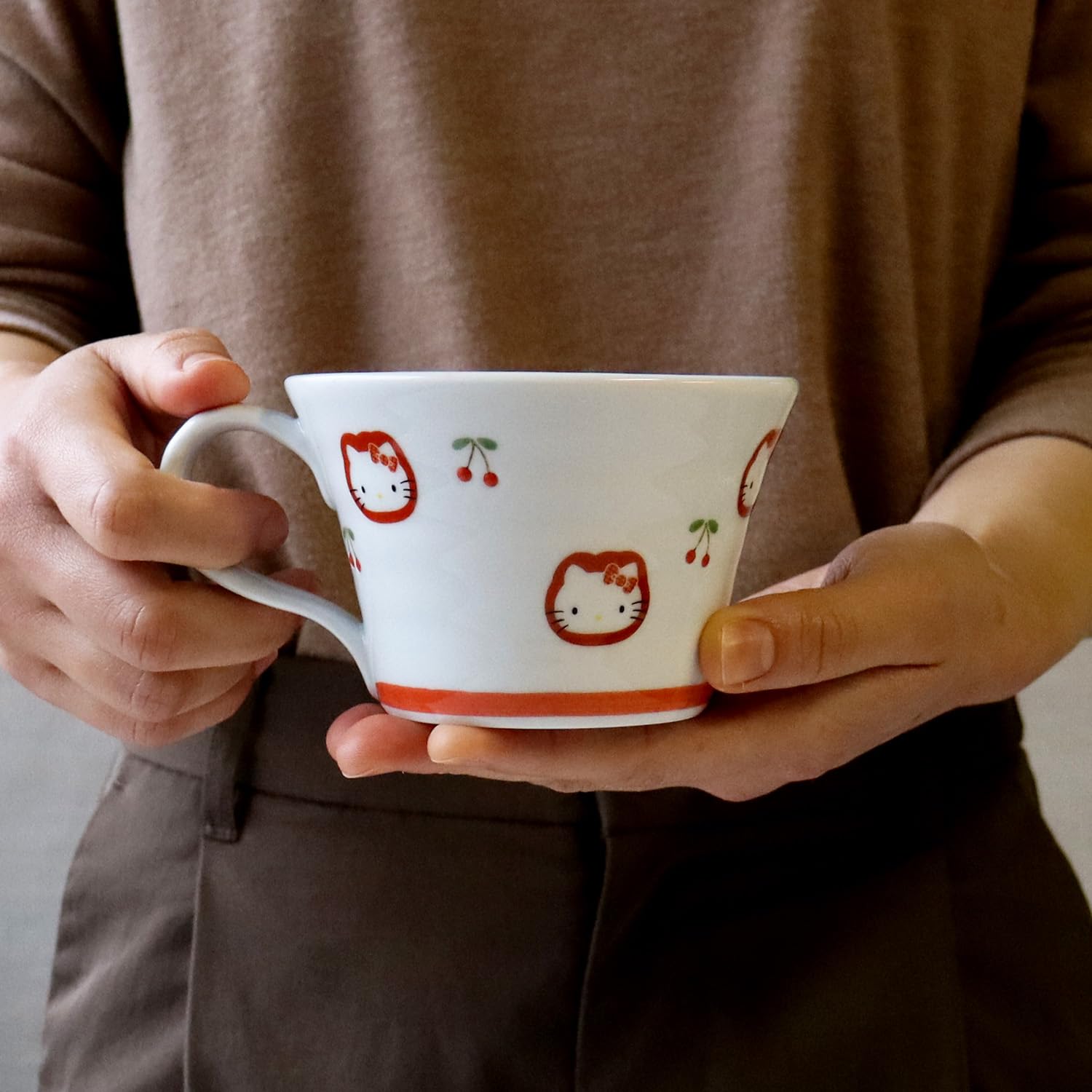 ★レア★ブラックフルーツキティ　チェリー 根付け　タグ無しです。 ☆レア☆ブラックフルーツキティ チェリー 根付け タグ無しです