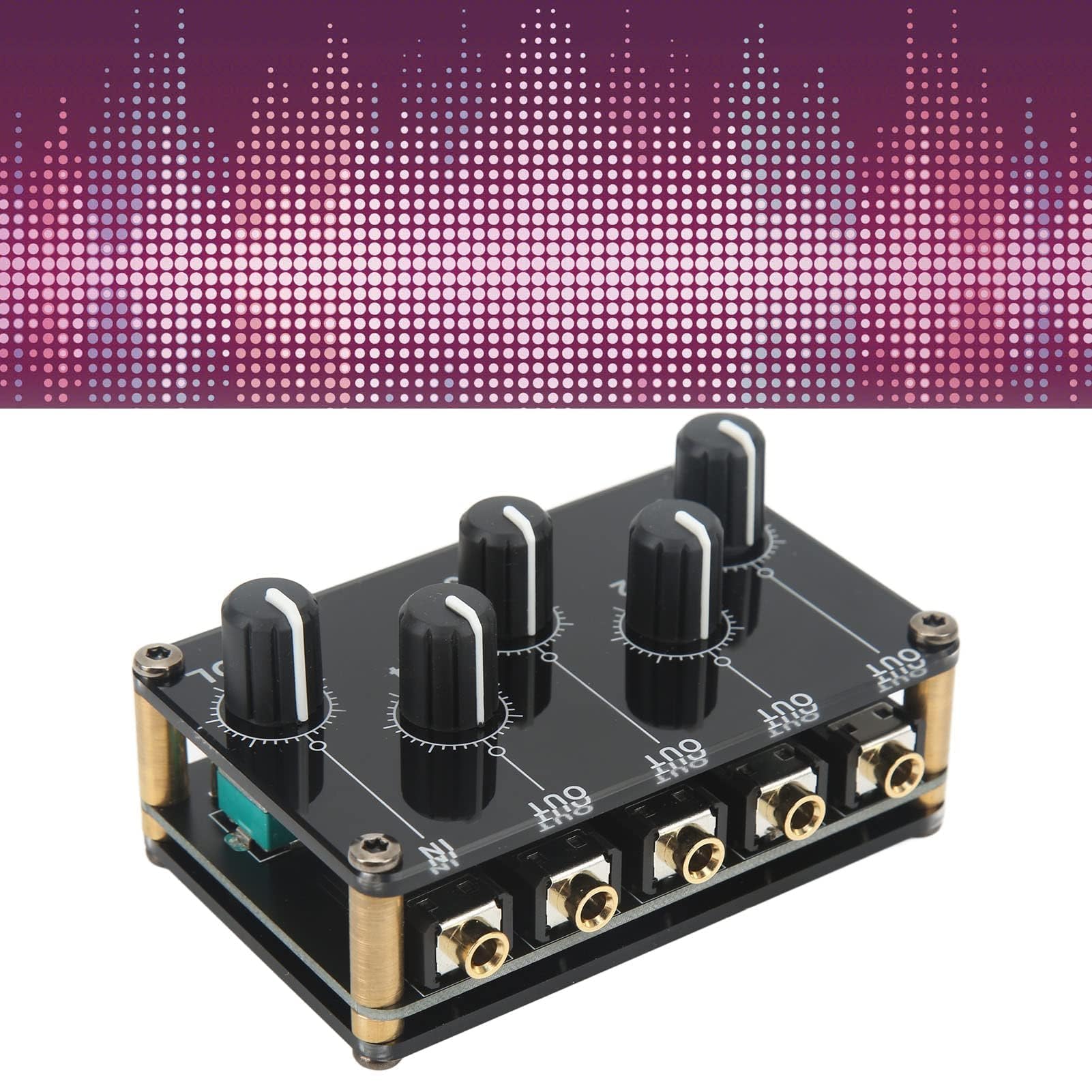 Mini Stereo Audio Mixer - Image 3