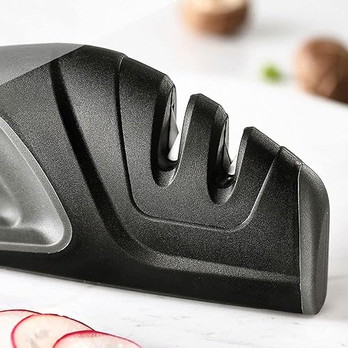 Miniatura 4 de BioNyt Professional Knife Sharpening Rods to Sharpen Your Knives, Handheld Manual Knife Sharpeners for Kitchen Knives, Scissor Sharpener sharpener