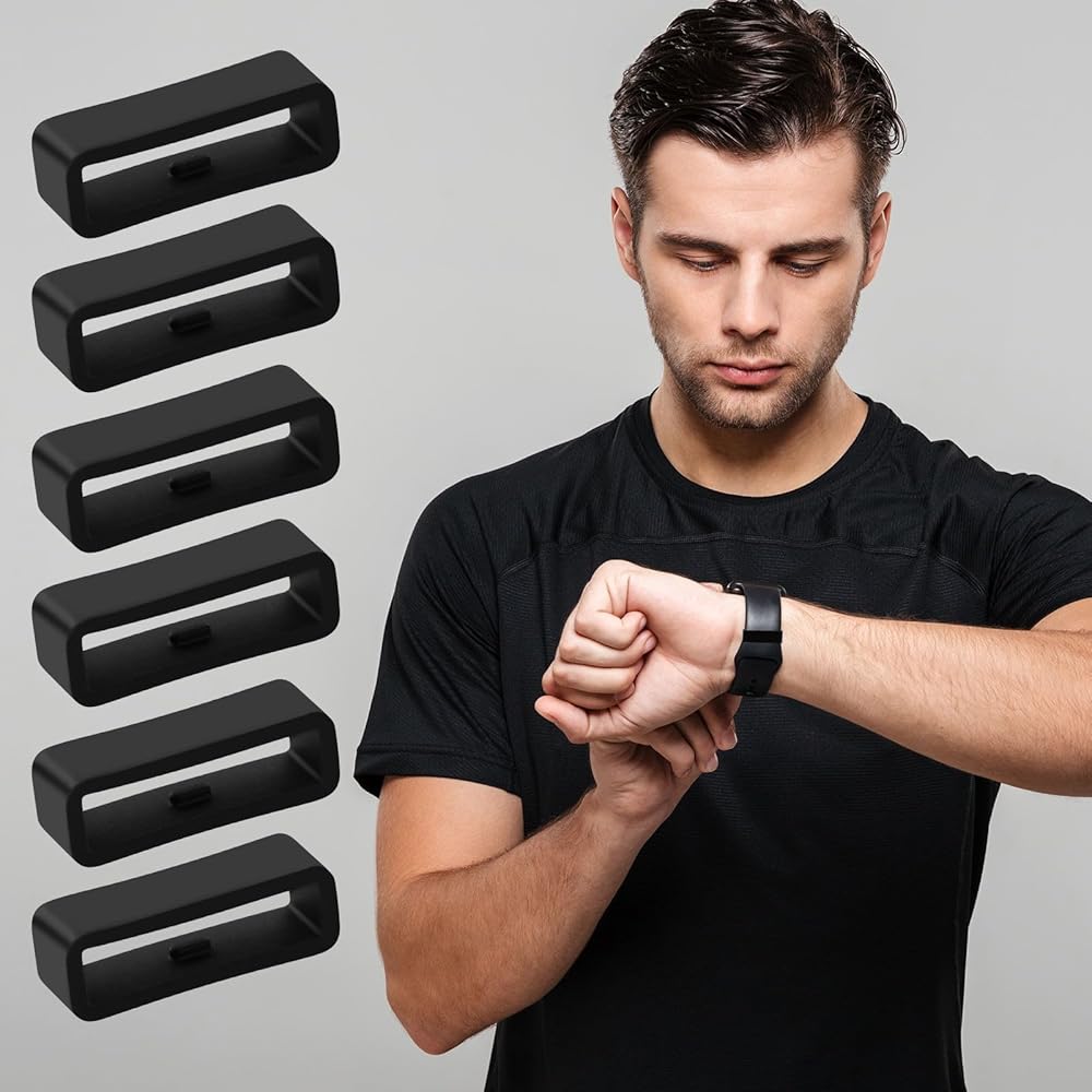 Cinturino Per Orologio In Silicone Porta Orologio Ciondoli - Foto 13