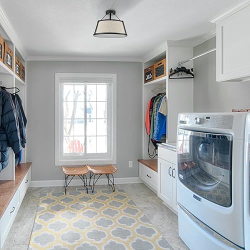 Miniatura 2 de DANSEER Lámpara de techo de níquel cepillado regulable para dormitorio, pasillo, sala de estar, entrada