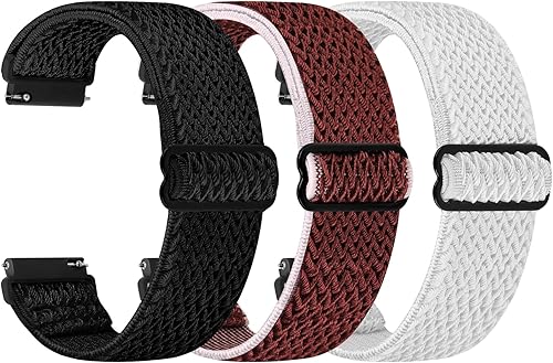 Miniatura 10 de Correa de reloj de liberación rápida - Elección de ancho - Correas de reloj de 18 mm, 19 mm, 20 mm, 22 mm, 24 mm, correas ajustables de nylon