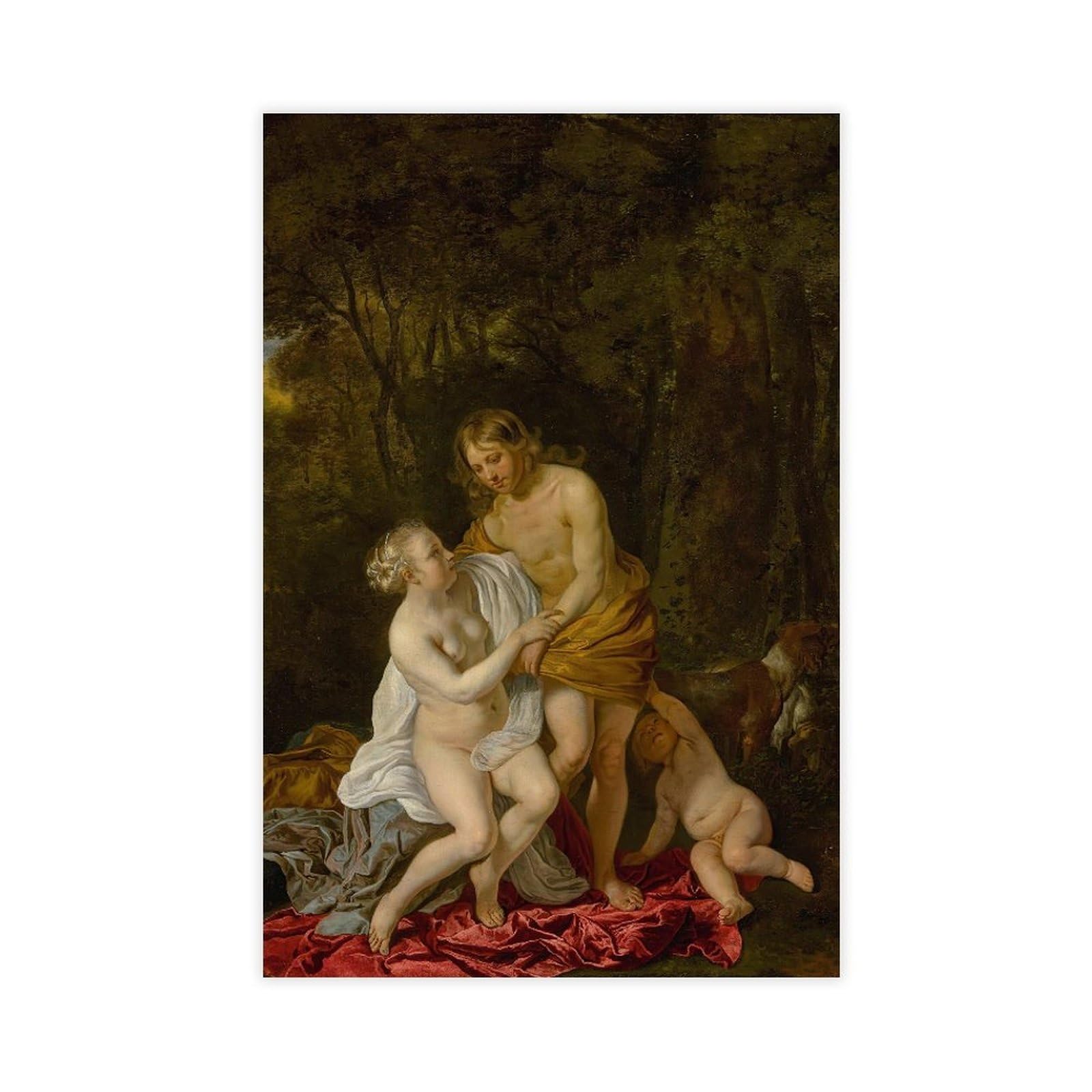 JFECTH Venus And Adonis Canvas Poster for Dorm Room Decor Gift