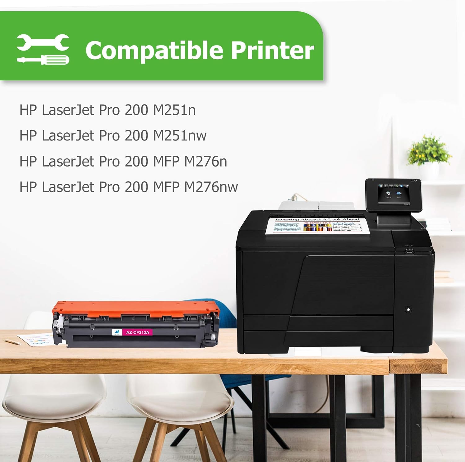 Buy Aztech Compatible Toner Cartridge Replacement For Hp 131x 131a Cf213a For Hp Laserjet Pro 200 Color M251nw M251n Mfp M276nw M276n Toner Ink Magenta 1 Pack Online In Indonesia B07nq8xns8