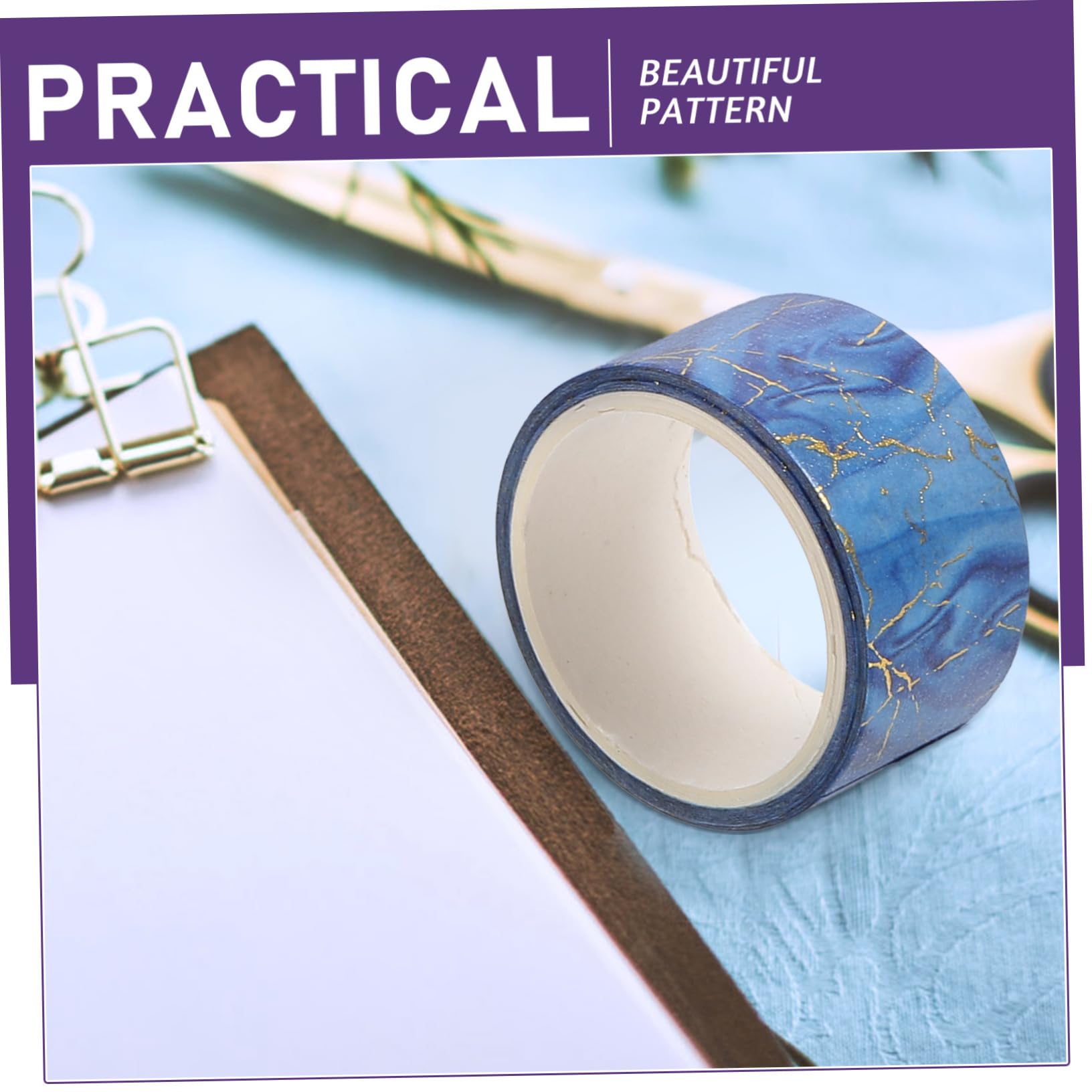 SHINEOFI 42rotoli Nastro Washi Decorativo Stile Marmo Nastro Adesivo Per Scrapbooking Fai Te Decorazioni e Progetti Creativi Per Facile Da Strappare e Applicare