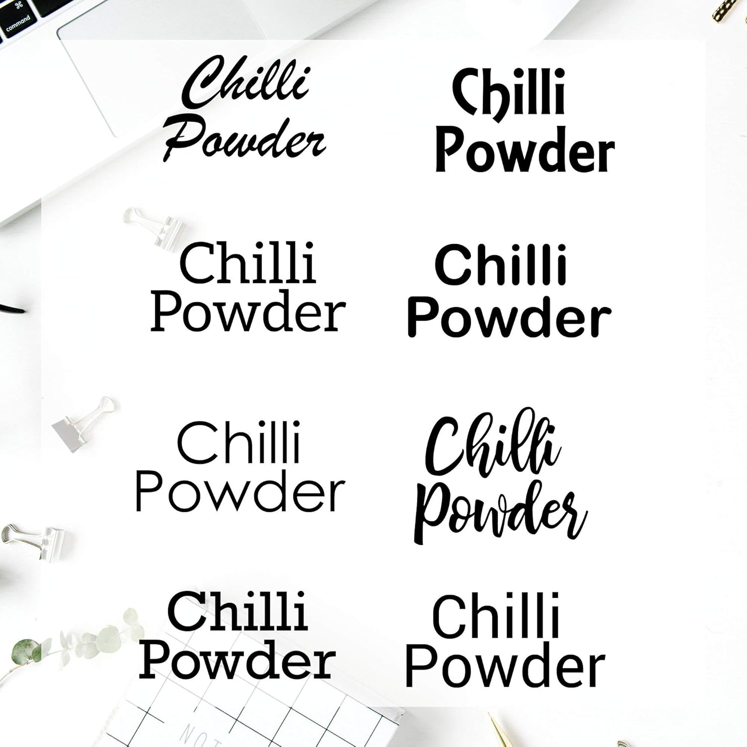 Spice Labels Pantry Vinyl Labels Vinyl Decal Canister Labels Vinyl Labels Kitchen