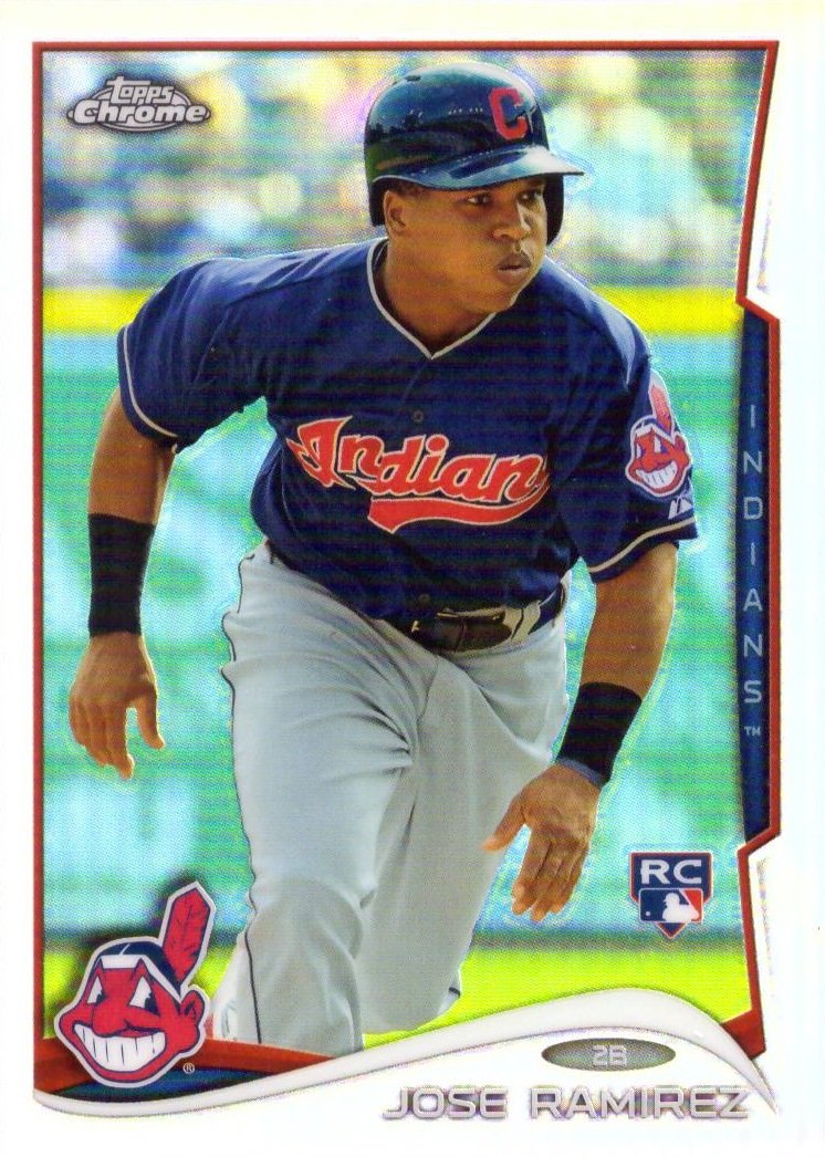 Amazon.com: 2014 Topps Chrome Refractor Baseball #45 Jose Ramirez 