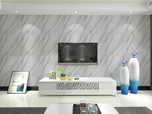 Miniatura 3 de YATAIHUI Papel tapiz de espuma de lino autoadhesivo, decoración de sala de estar, dormitorio, a prueba de colisiones, impermeable, a prueba de