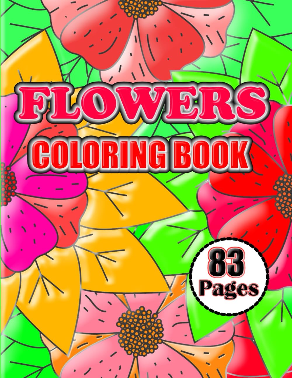 Coloriage adulte gros caractères contre le stress et la fatigue