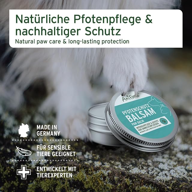 Foto 2 de 8 de AniForte Bálsamo protector de patas para perros y gatos: regenera y fortalece las patas secas